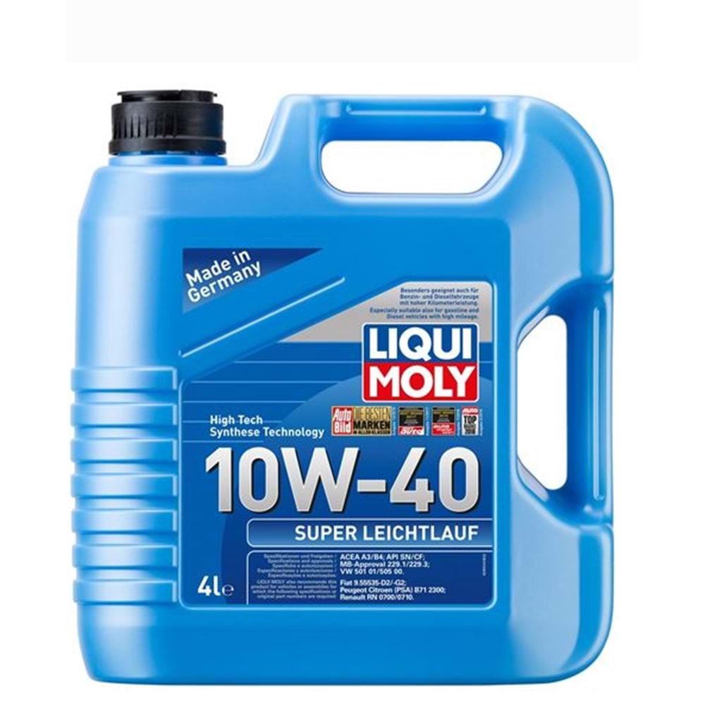 9504 LIQUI MOLY SUPER LEICTLAUF 10W/40 4 LT