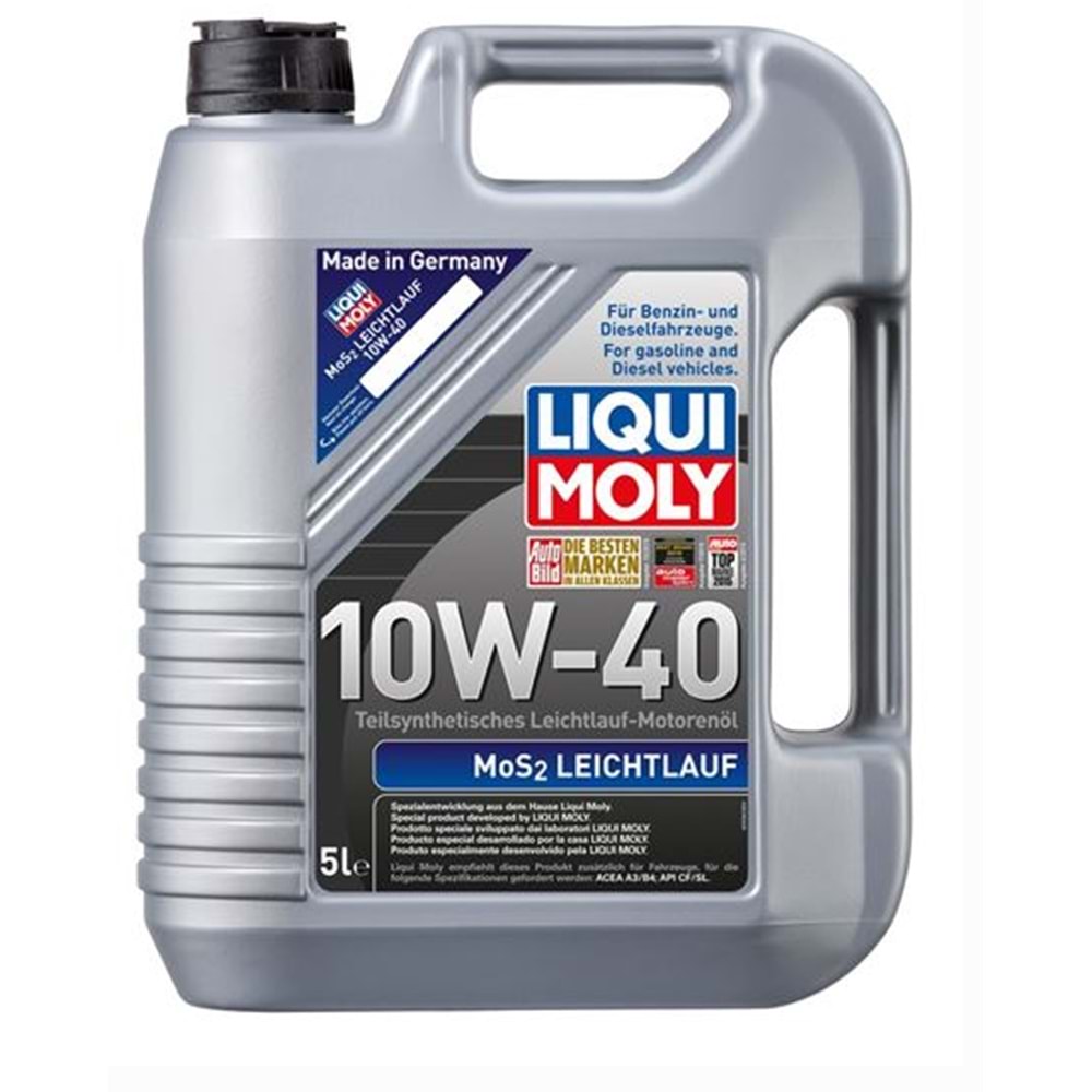 2184 LIQUI MOLY MOS2 10W/40 5 LT
