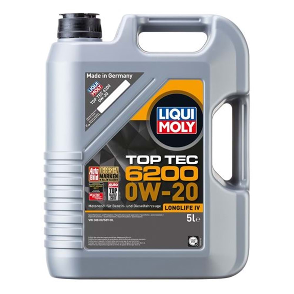20789 LIQUI MOLY TOP TEC 6200 0W/20 5 LT ( DPF )