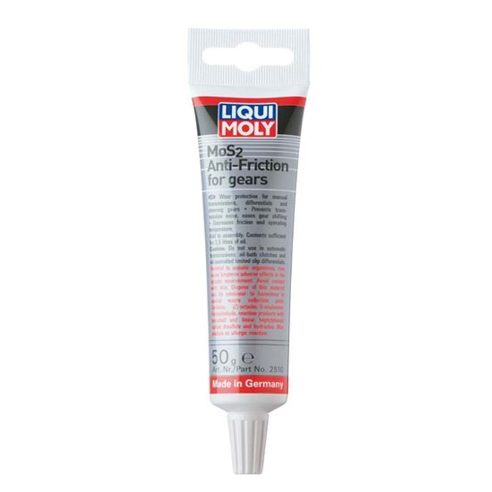 2510 LIQUI MOLY MOS2 DİŞLİ SÜRTÜNME ÖNLEYİCİ 50 GR