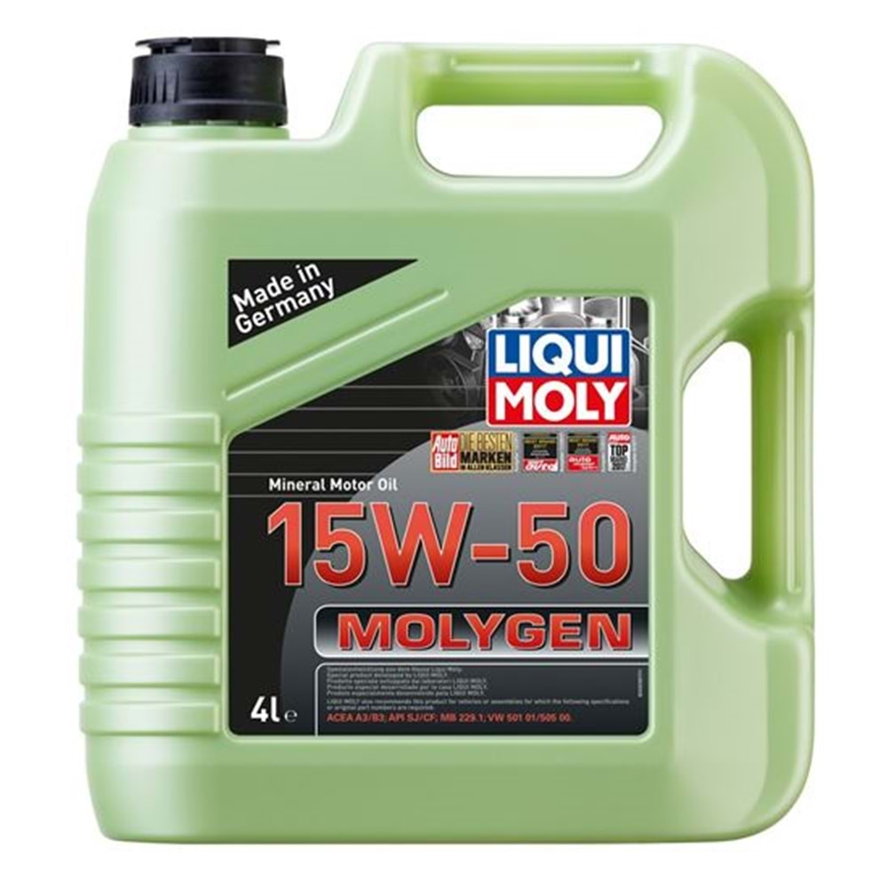 2539 LIQUI MOLY MOLYGEN 15W/50 4 LT
