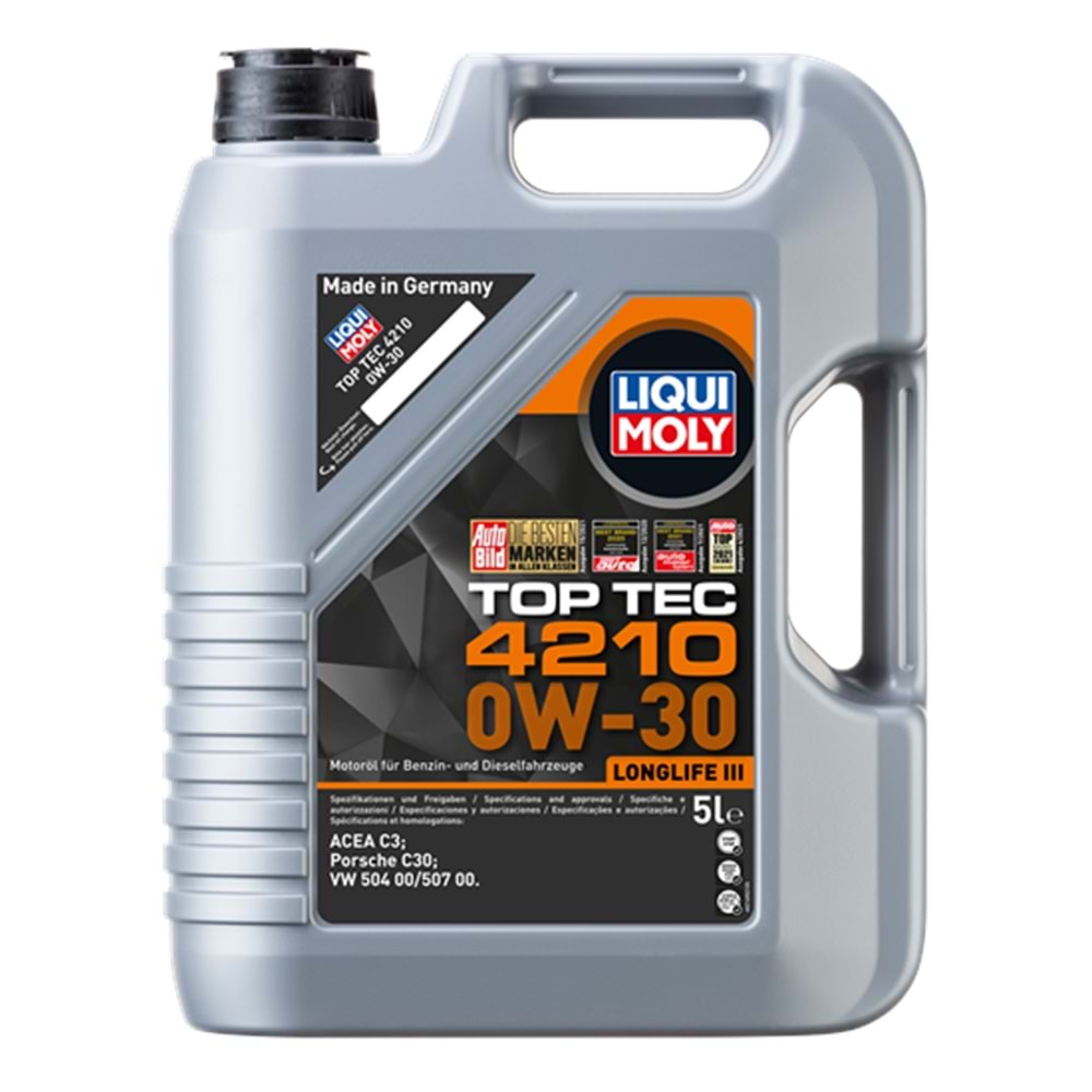21605 LIQUI MOLY TOP TEC 4210 0W/30 5 LT
