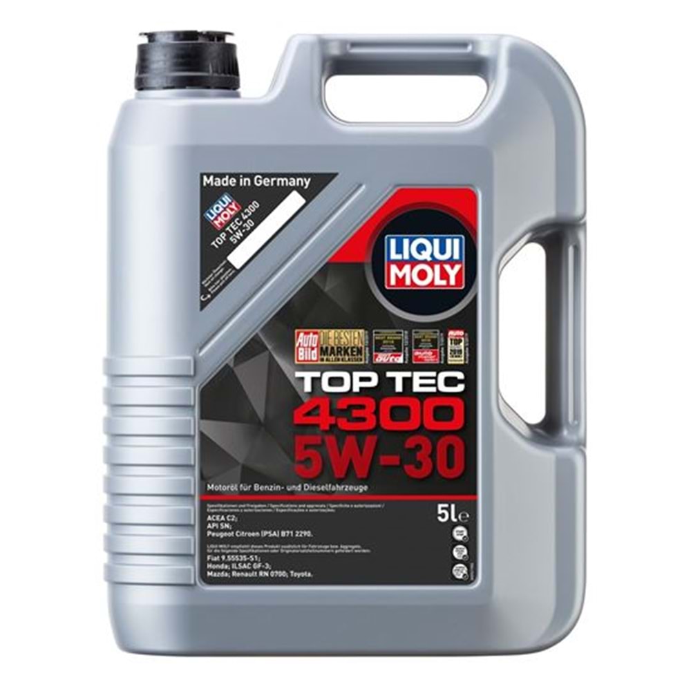 2324 LIQUI MOLY TOP TECH 5W/30 4300 5 LT
