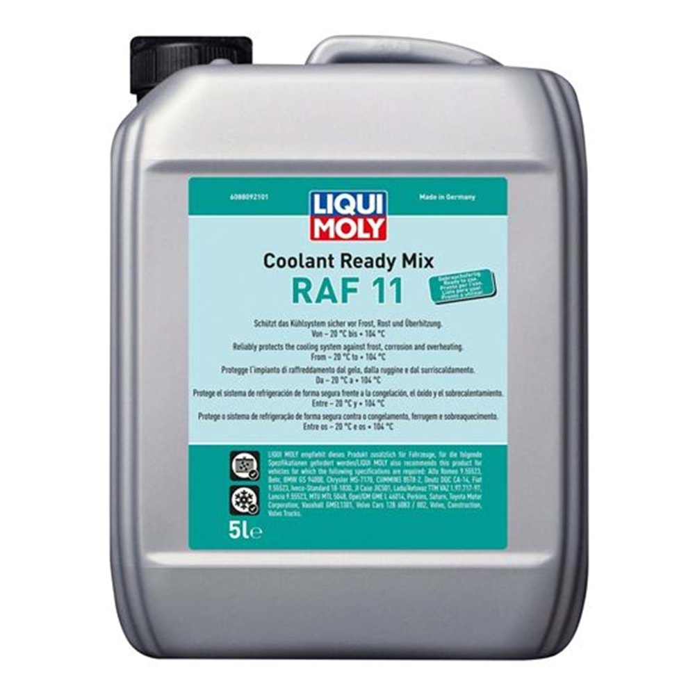 8809 LIQUI MOLY RADYATÖR ANTİFRİZİ RAF 11 (G11) MAVİ 5 LT