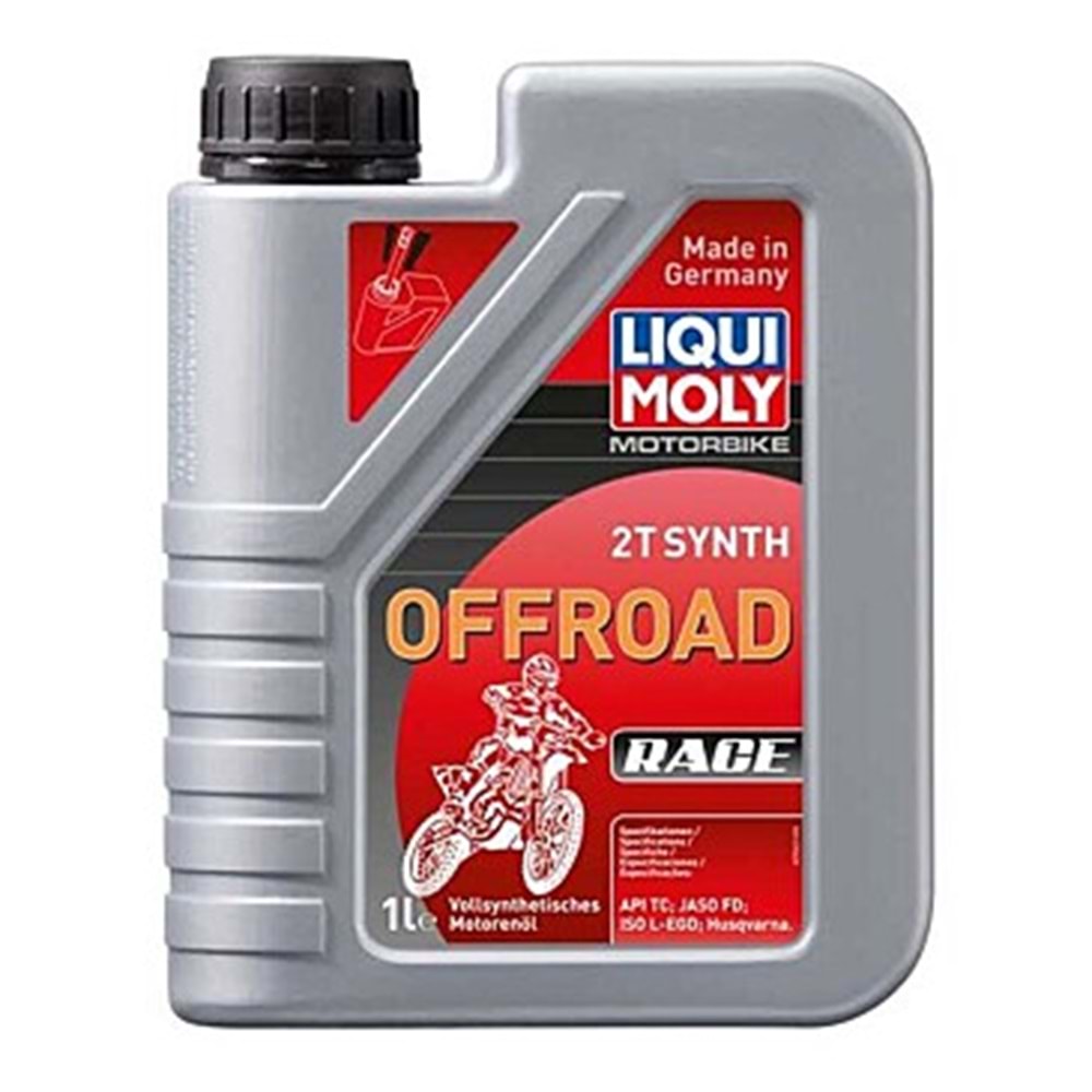 3063 LIQUI MOLY 2T TAM OFF ROAD YARIŞ VE PERFORMANS YAĞI 1 LT
