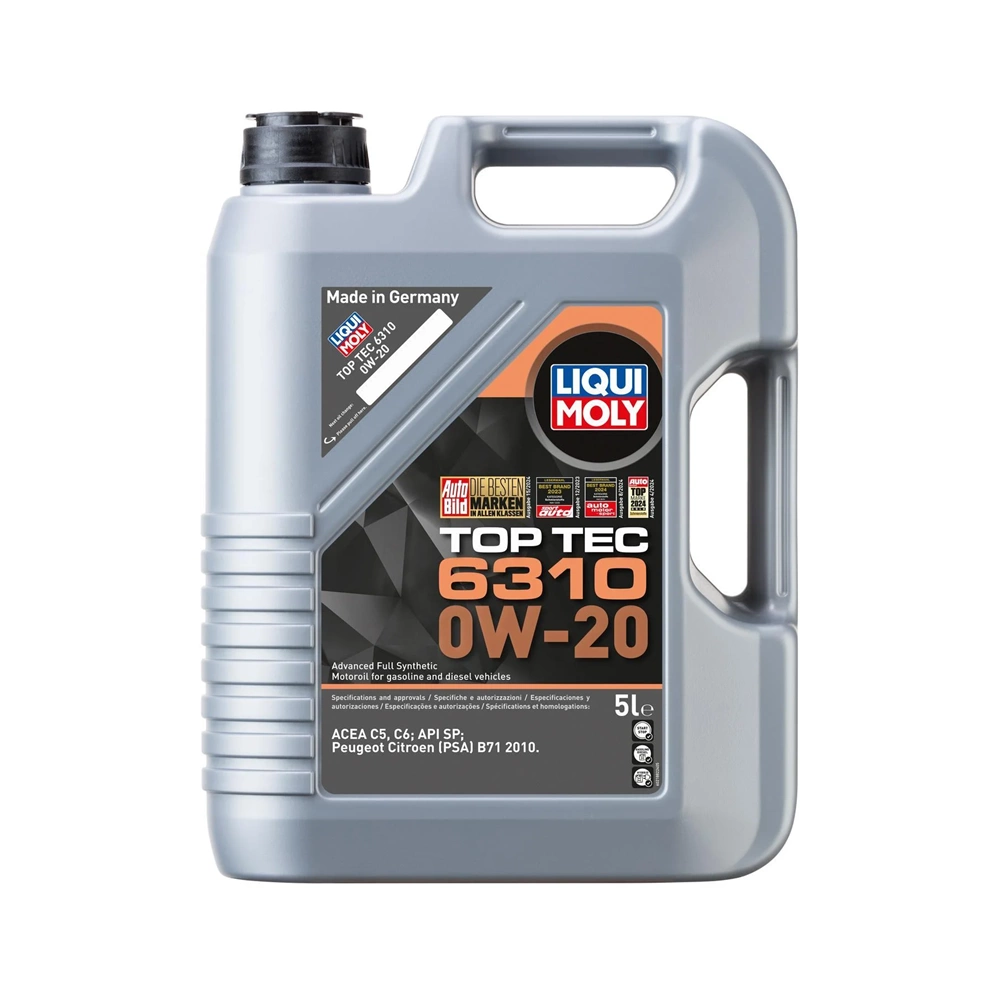 21882 LIQUI MOLY TOP TEC 6310 0W/20 5 LT