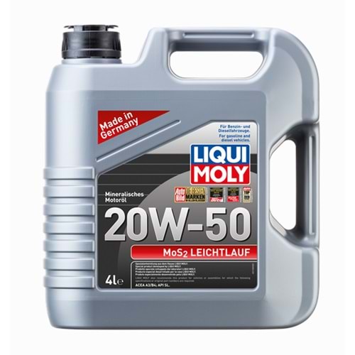 21358 LIQUI MOLY 20W/50 4 LT
