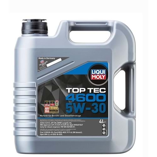3763 LIQUI MOLY TOP TEC 4600 5W/30 4 LT ( DPF )
