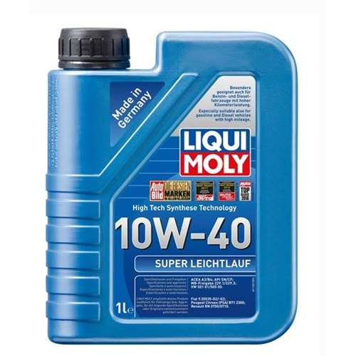 9503 LIQUI MOLY SUPER LEICTLAUF 10W/40 1 LT
