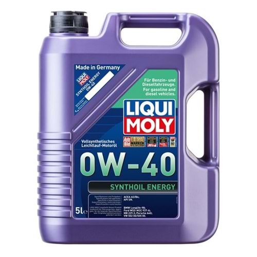 9515 LIQUI MOLY SYNTHOİL 0W/40 5 LT