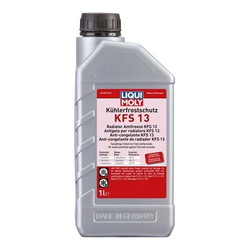 21139 LIQUI MOLY KIRMIZI ANTİFRİZ ( KFS 13 ) PLUS 1 LT