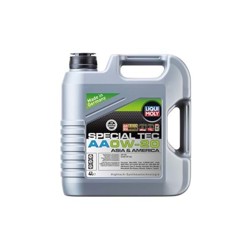 9705 LIQUI MOLY SPECIAL TEC 0W/20 4 LT