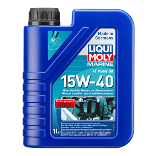 25015 LIQUI MOLY MARINE 4T 15W/40 1 LT