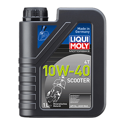 1618 LIQUI MOLY BASIC SCOOTER MİNERAL 10W/40 4T 1 LT