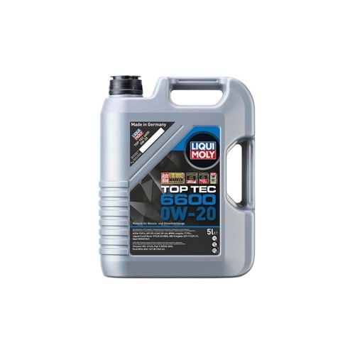 21411 LIQUI MOLY TOP TEC 6600 0W/20 5 LT
