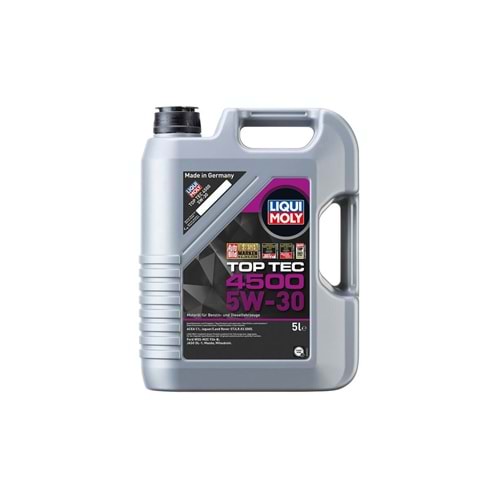 2318 LIQUI MOLY 5W/30 MOTOR YAĞI TAM SENTETİK TOP TEC 4500 5 LT