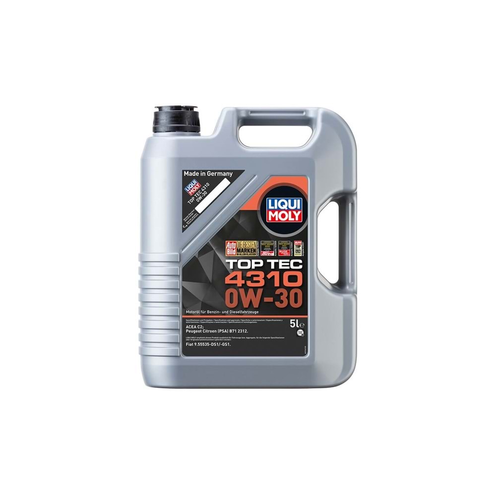 2362 LIQUI MOLY TOP TEC 4310 0W/30 5 LT